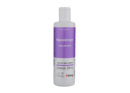 Solução Dermatológica Hipoalersyn 200ml para Cachorros e Gatos