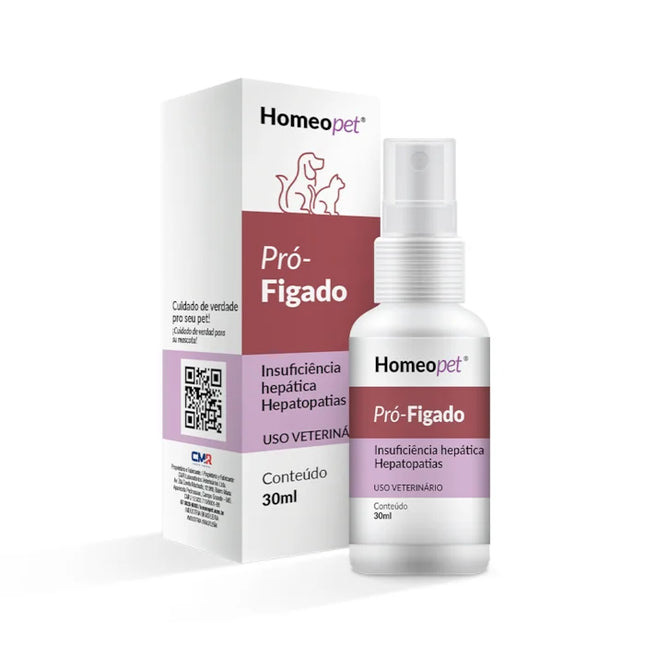 Hepatoprotetor Homeopet Pro-Figado para Cães e Gatos