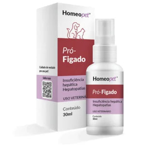 Imagem do produto Hepatoprotetor Homeopet Pro-Figado para Cães e Gatos, tipo Hepatoprotetor, marca Homeopet.