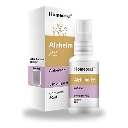 Suplemento Homeopet Alzheim Pet 30ml para Cachorros e Gatos