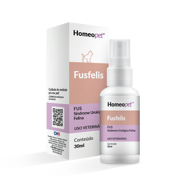 Suplemento Real H Homeopet Fusfelis 30ml para Gatos