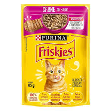 Friskies Sachê ao Molho Gatos Adultos 85 g – Sabores