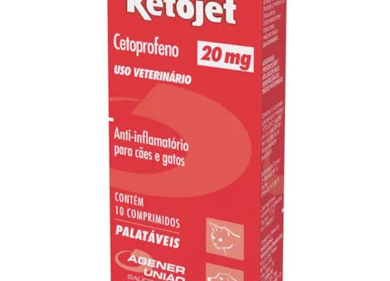 Antifúngico Vetnil Ketojet 20mg para Cães