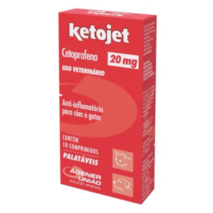 Antifúngico Vetnil Ketojet 20mg para Cães