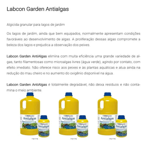 Algicida Labcon Anti Algas
