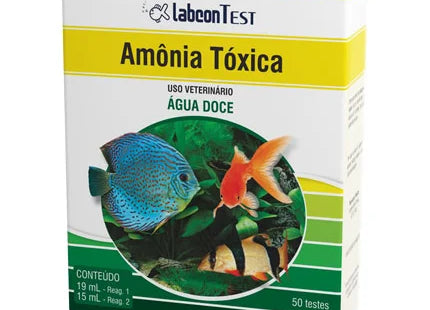 Teste Labcon Amonia Água Doce