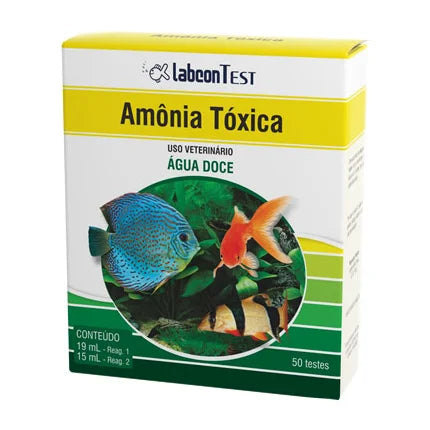 Teste Labcon Amonia Água Doce