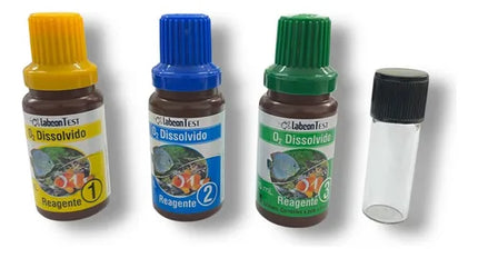 Imagem do produto Teste Labcon O2 Dissolvido, tipo Teste de teor de oxigênio para aquários, marca Labcon.