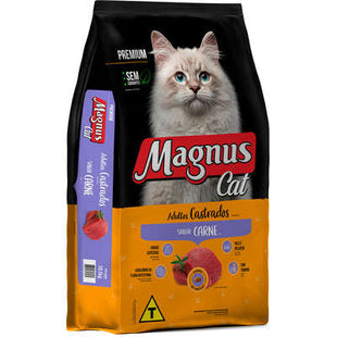 Ração Seca Magnus Salmão para Gatos Adultos