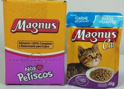 Imagem do produto Ração Úmida Magnus para Gatos Filhotes, tipo Ração Úmida, marca Magnus.