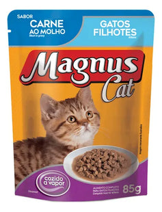 Imagem do produto Ração Úmida Magnus para Gatos Filhotes, tipo Ração Úmida, marca Magnus.