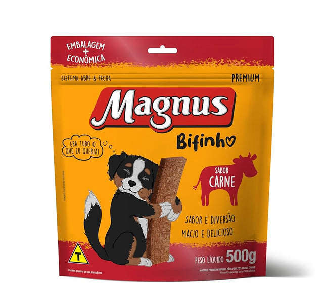 Imagem do produto Snack Magnus Carne para Cachorros, tipo Snack, marca Magnus.