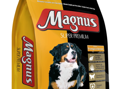 Ração Magnus Super Premium Cães Adultos Frango e Arroz