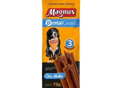 Magnus Dental Clean AD Petisco Funcional Higiene Oral 75 g