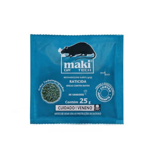 Imagem do produto Raticida Maki Profissional Bloco, tipo Raticida, marca Maki.
