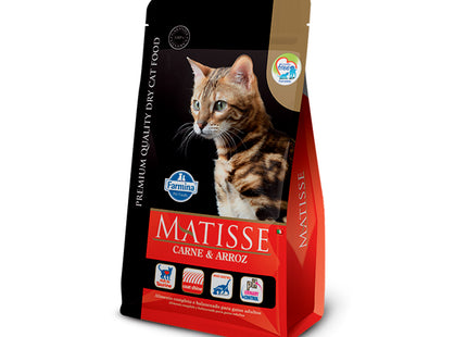 Imagem do produto Ração Seca Matisse Carne e Arroz para Gatos Adultos, tipo Ração Seca, marca Matisse.