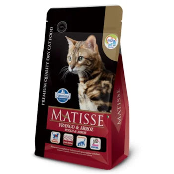 Imagem do produto Ração Seca Matisse Frango e Arroz para Gatos, tipo Ração Seca, marca Matisse.