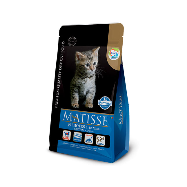 Imagem do produto Ração Seca Matisse para Gatos Filhotes, tipo Ração Seca, marca Matisse.