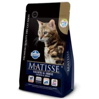 Imagem do produto Ração Seca Matisse Salmão e Arroz para Gatos, tipo Ração Seca, marca Matisse.