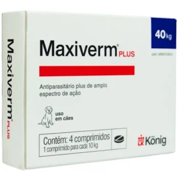 Vermífugo Maxiverm para Cães