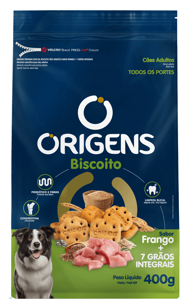 Biscoito Origens para Cães Adultos 400g