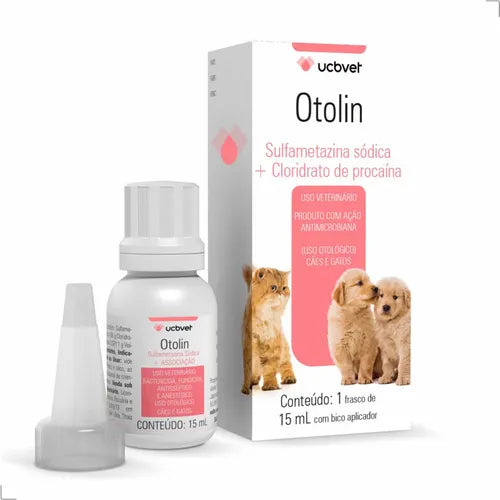 Produto Otológico Rvt Natalene 25ml para Cães e Gatos