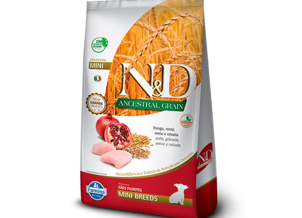 Imagem do produto Ração Seca N&D Ancestral Frango para Cachorros Filhotes de Porte Pequeno, tipo Ração Seca, marca N&D Ancestral.