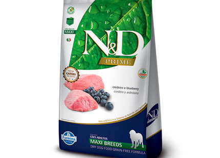 Imagem do produto Ração Seca N&D Prime Cordeiro para Cachorros Adultos de Porte Grande, tipo Ração Seca, marca N&D.