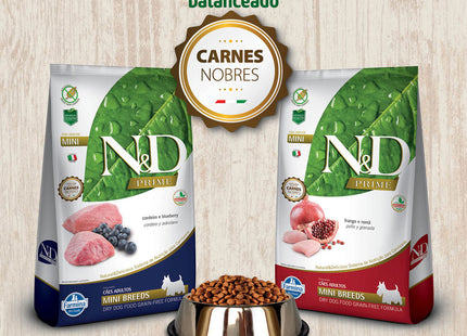 Imagem do produto Ração Seca N&D Prime Frango para Cachorros Adultos de Porte Pequeno, tipo Ração Seca, marca N&D.