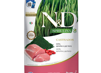 N&D Spirulina Feline Adult Castrados