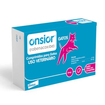 Imagem do produto Anti-inflamatório Onsior 6mg para Gatos, tipo Anti-inflamatório, marca Onsior.