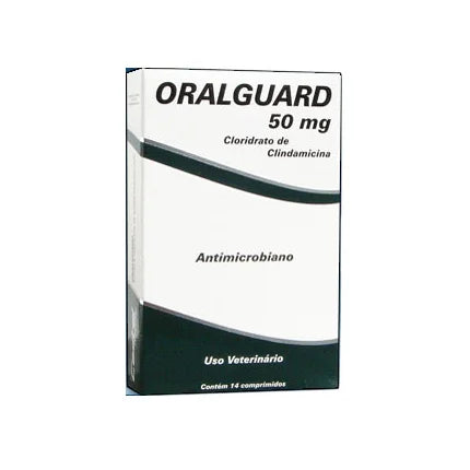Antibiótico Virbac Oralguard 50mg para Cães