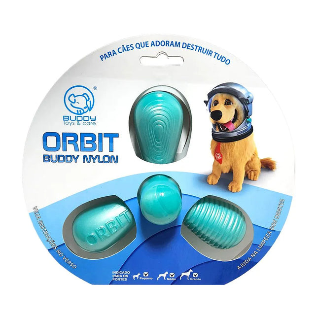 Brinquedo Orbit Nylon Buddy Toys – Mordedor “Orbit” Ultra‑Resistente