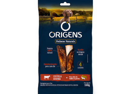 Imagem do produto Petisco Origens Natural Costela para Cachorros, tipo Petisco, marca Origens.