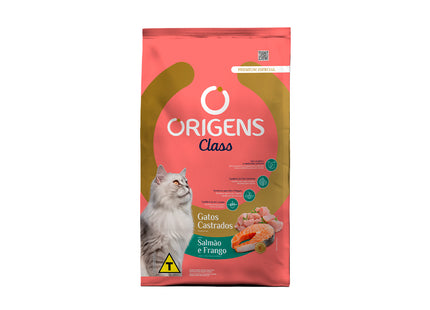 Imagem do produto Ração Seca Origens Class para Gatos Castrados, tipo Ração Seca, marca Origens.