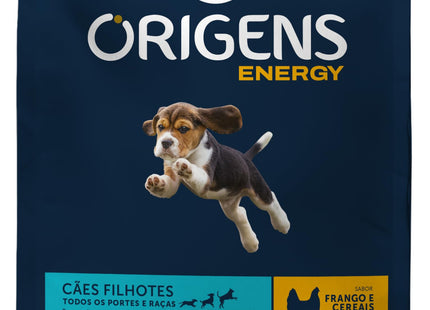 Imagem do produto Ração Seca Origens Energy Frango para Cachorros Filhotes de Raças Grandes, tipo Ração Seca, marca Origens.