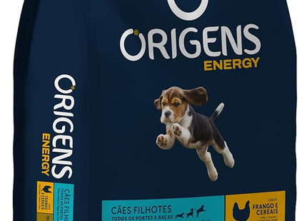Imagem do produto Ração Seca Origens Energy Frango para Cachorros Filhotes de Raças Grandes, tipo Ração Seca, marca Origens.