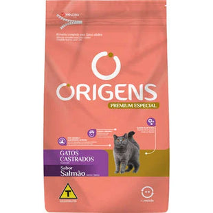 Ração Seca Origens Frango para Gatos Castrados