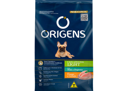 Imagem do produto Ração Seca Origens Light para Cachorros de Porte Pequeno, tipo Ração Seca, marca Origens.