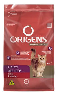 Imagem do produto Ração Seca Origens para Gatos Adultos, tipo Ração Seca, marca Origens.