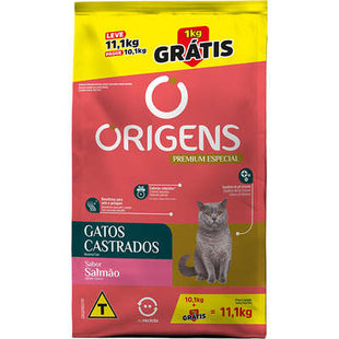 Imagem do produto Ração Seca Origens para Gatos Castrados, tipo Ração Seca, marca Origens.