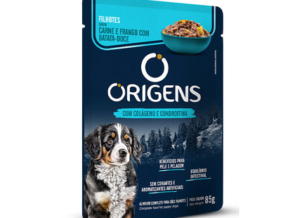 Imagem do produto Ração Úmida Origens Carne para Cachorros Filhotes, tipo Ração Úmida, marca Origens.