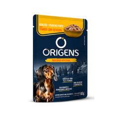 Imagem do produto Ração Úmida Origens Frango para Cachorros de Porte Pequeno, tipo Ração Úmida, marca Origens.