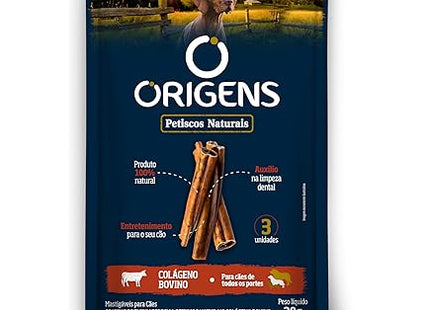 Imagem do produto Snack Origens Colágeno para Cachorros, tipo Snack, marca Origens.