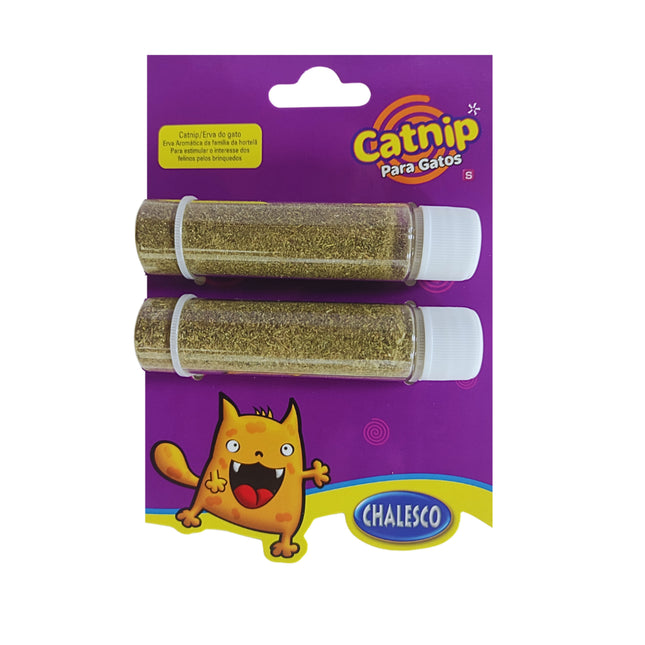 Catnip – Erva-de-Gato Chalesco com 2 Tubos de 5 g