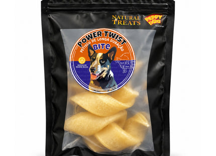 Natural Treats Power Twist em Pedaços  – Petisco Mastigável Peppy Dog
