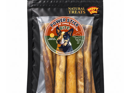 Natural Treats Power Stick em Pedaços – Petisco Mastigável Peppy Dog