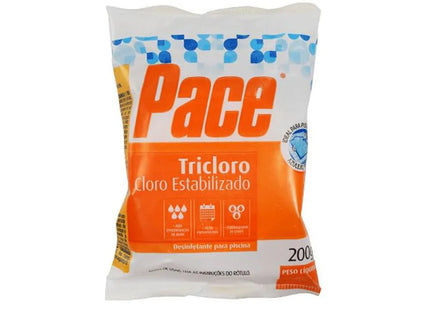Cloro Pace Tricloro Pastilha Tabletão 200 g – Cloro Estabilizado para Piscinas