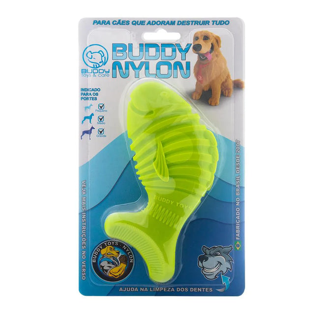 Brinquedo Peixe Nylon Buddy Toys – Mordedor Resistente