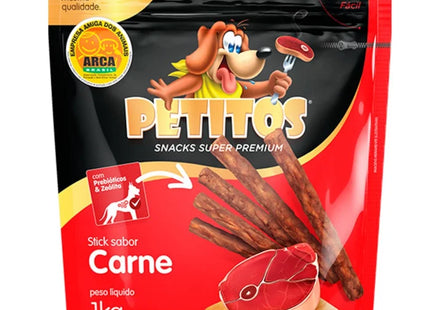 Imagem do produto Snack Petitos Palito de Carne para Cachorros, tipo Snack, marca Petitos.